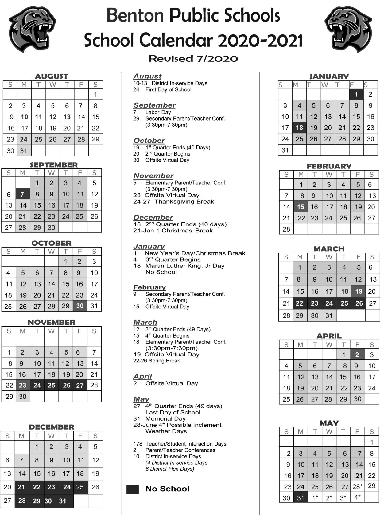 BSD Calendar